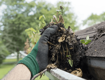 limpeza de calha em residências